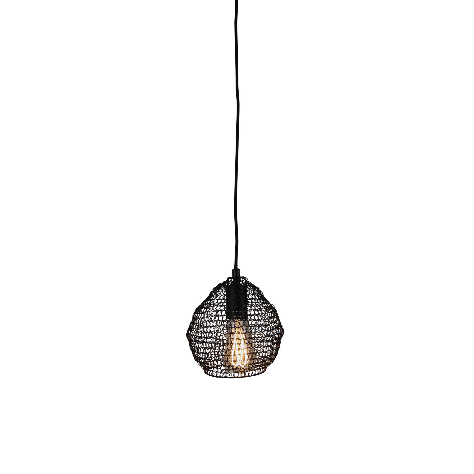 Black Meshique Pendant