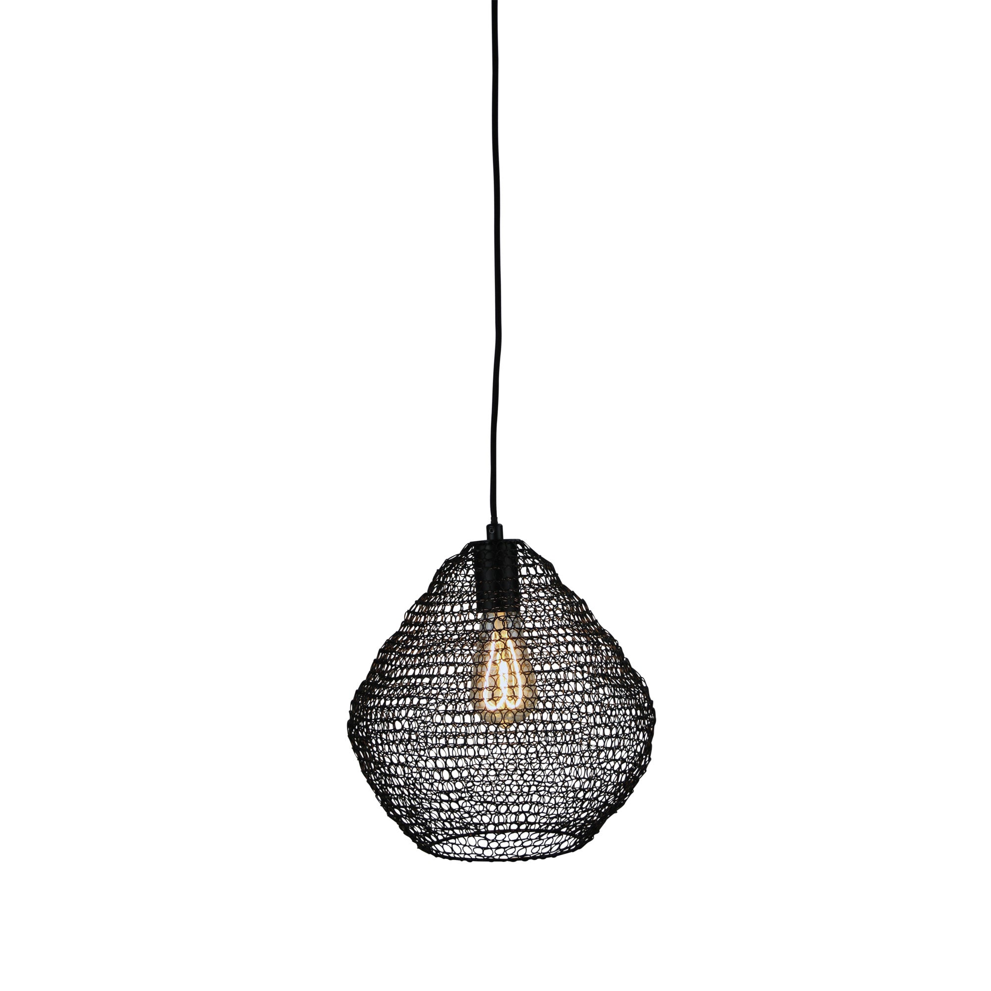 Black Meshique Pendant
