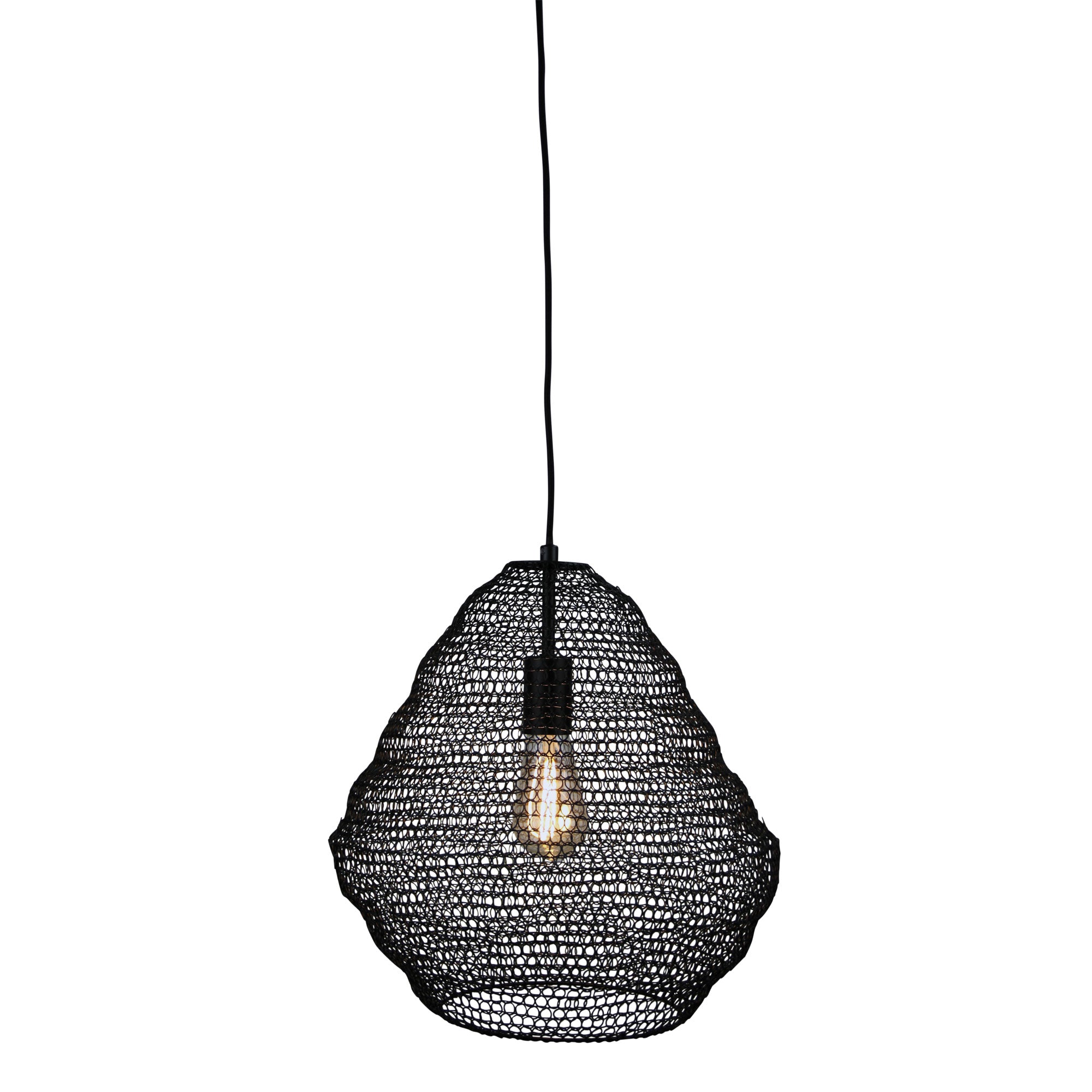 Black Meshique Pendant