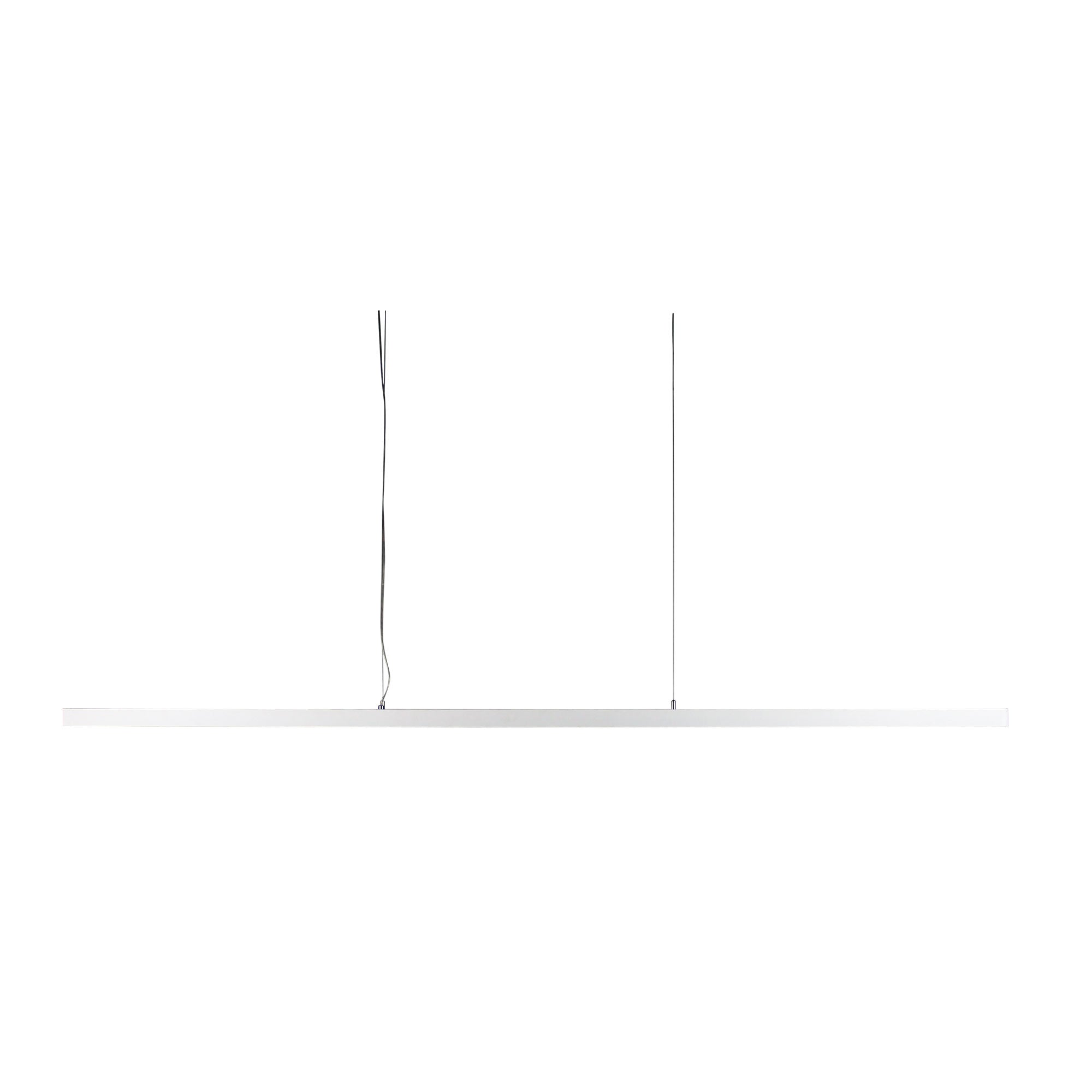 Slimline Pendant Bar Light White