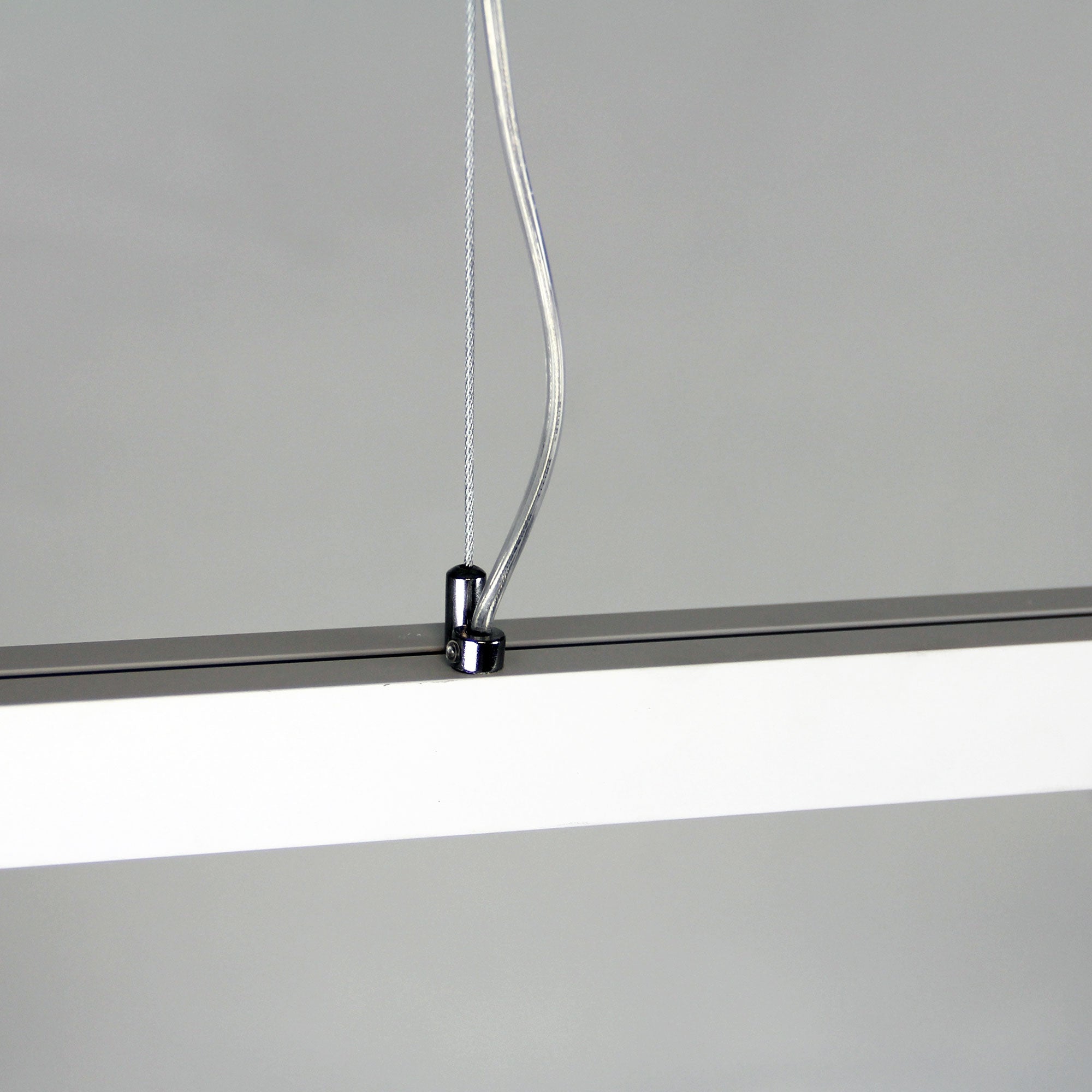 Slimline Pendant Bar Light White
