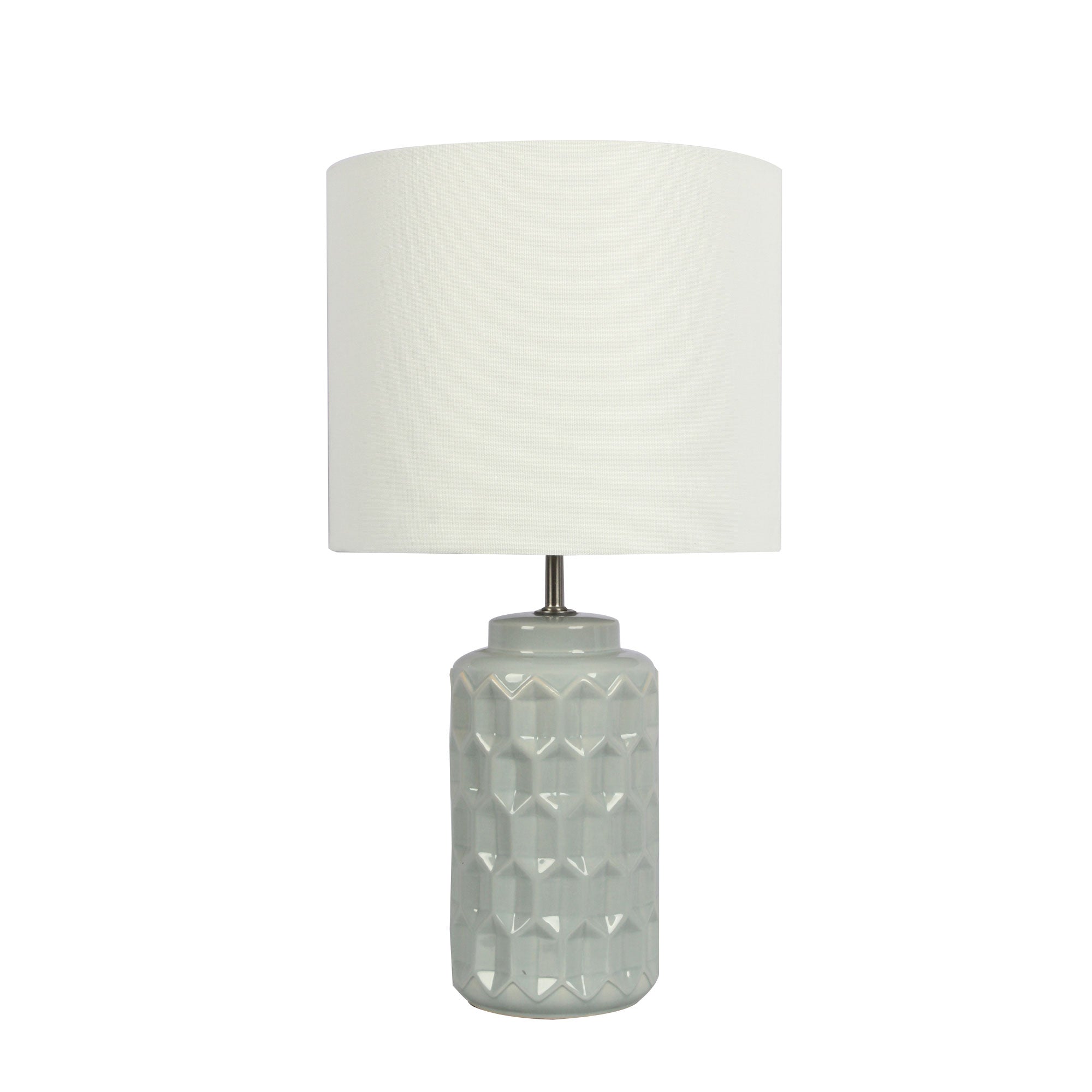 Ceramic Geometric Table Lamp