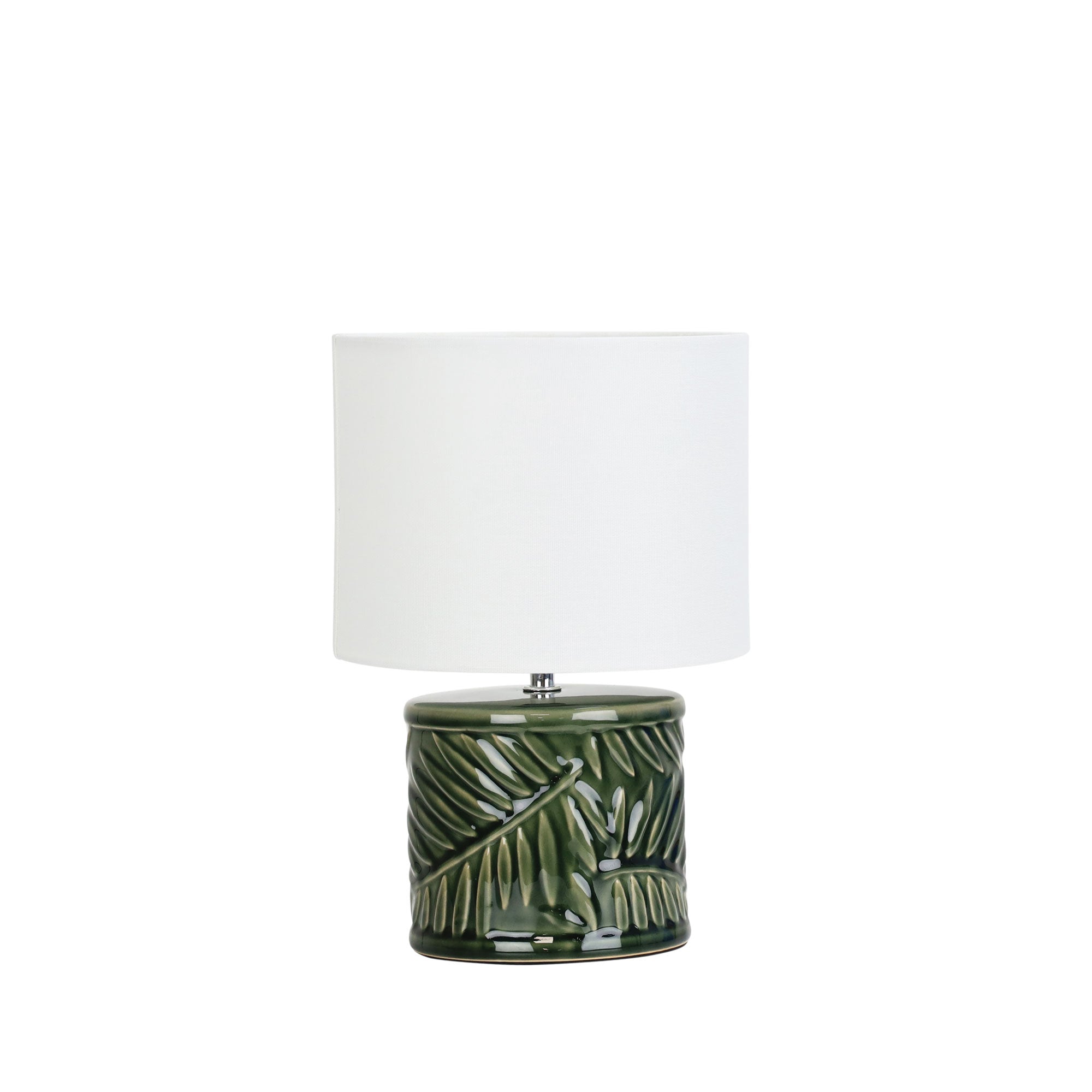 Ceramic Leaf Table Lamp