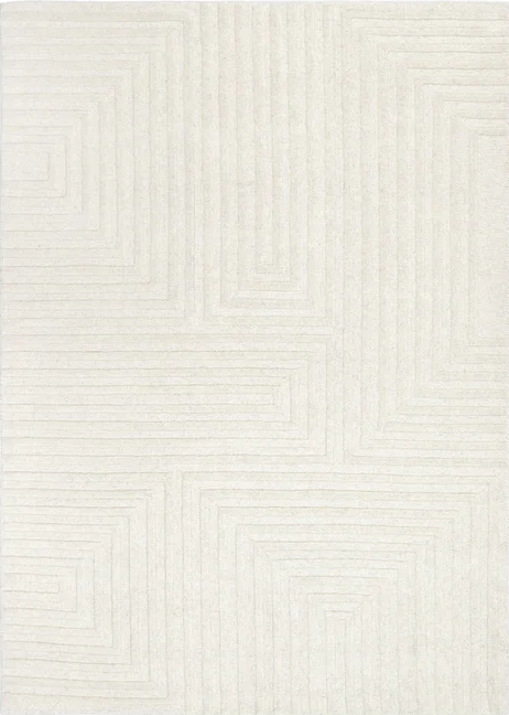 Les Nomades Felix Cream Wool Rug