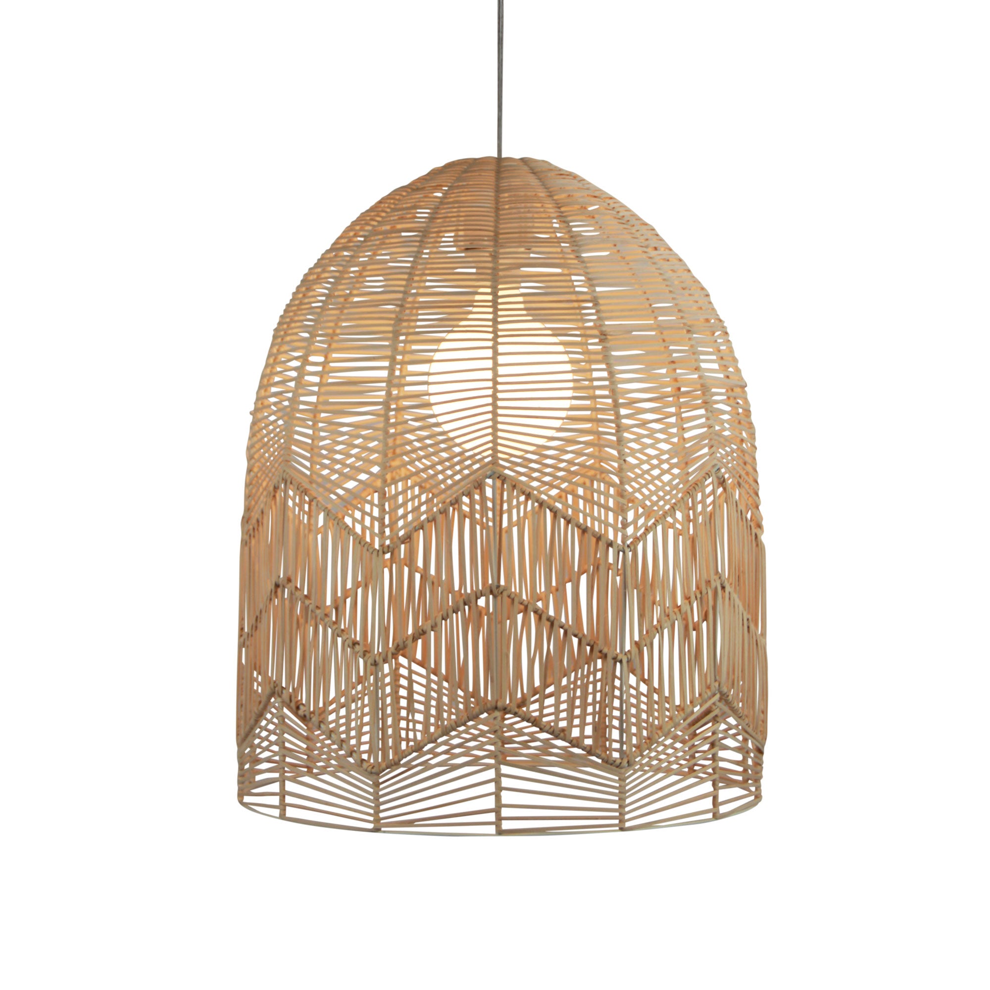 Beau Natural Rattan Cane Shade